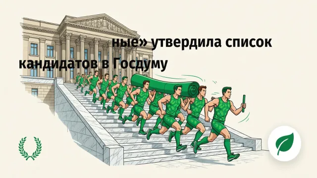 «Зелёные» идут в Думу. Программа принята, список утверждён